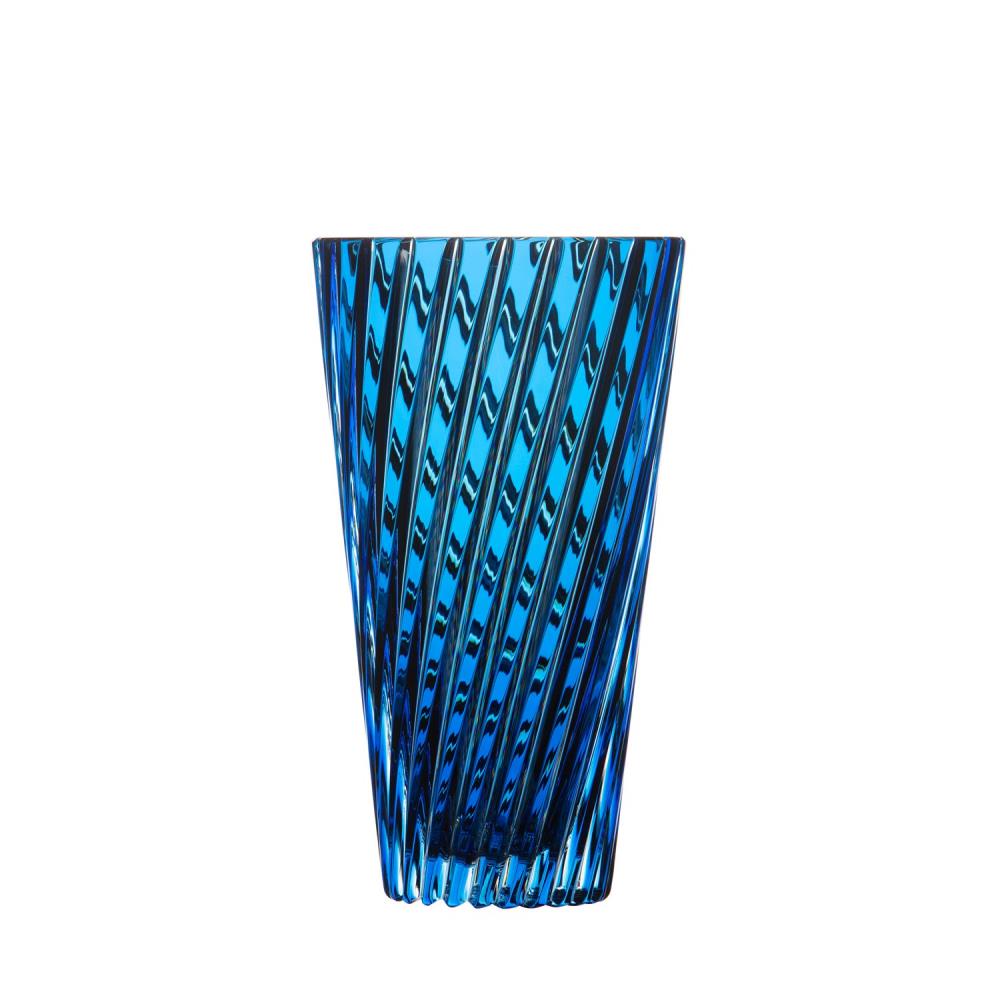 Vase Kristall Oslo aqua (28 cm)