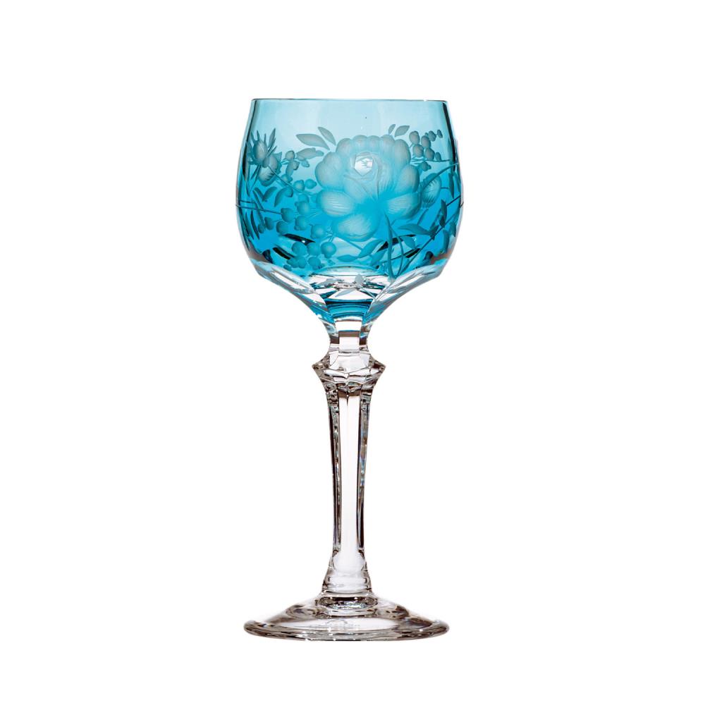 Likörglas Kristall Primerose azur (14,5 cm)