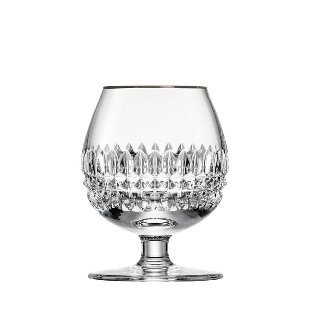 Cognacglas Kristall Empire Platin (10,6 cm) 2.Wahl