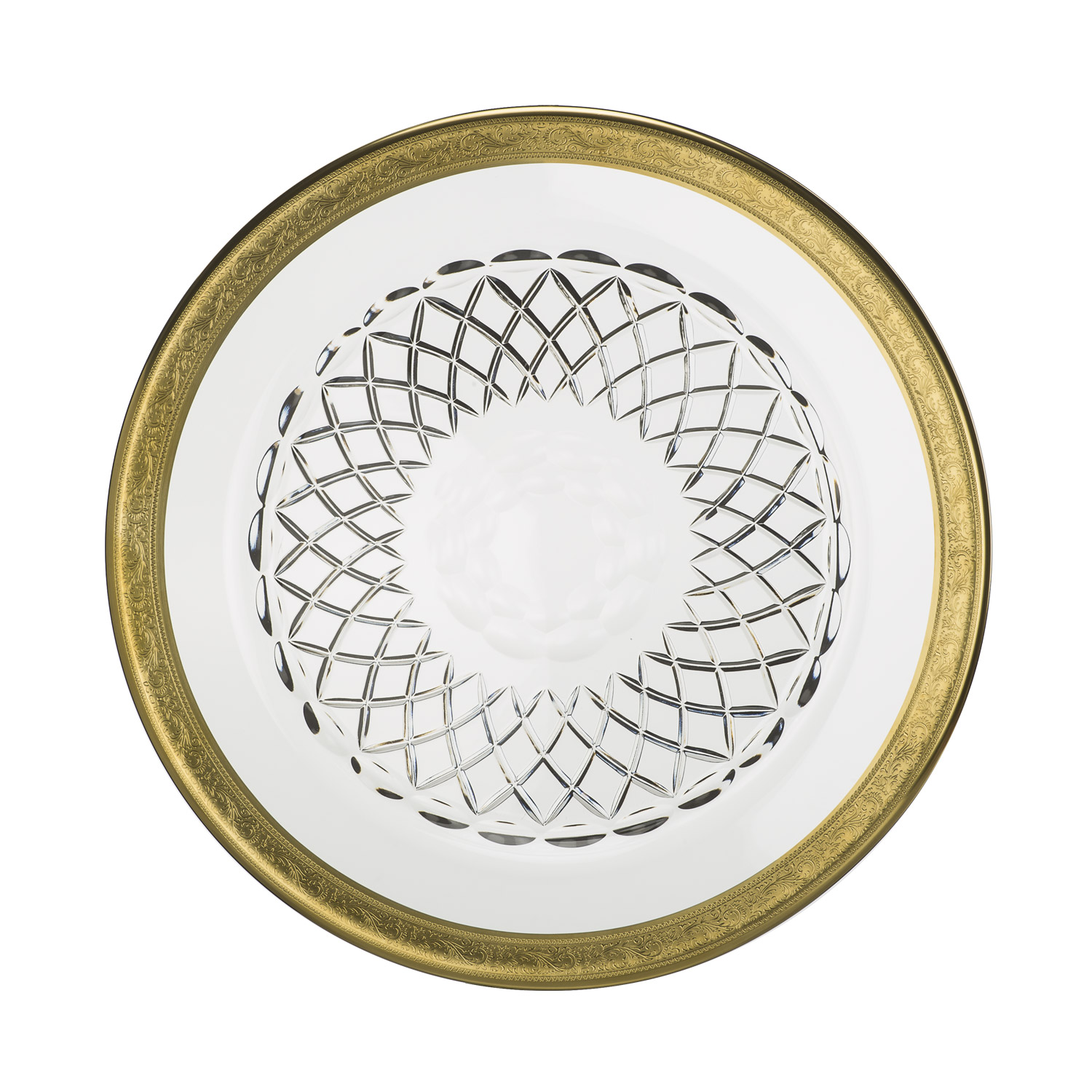 Platzteller Kristall Rococo (32cm)