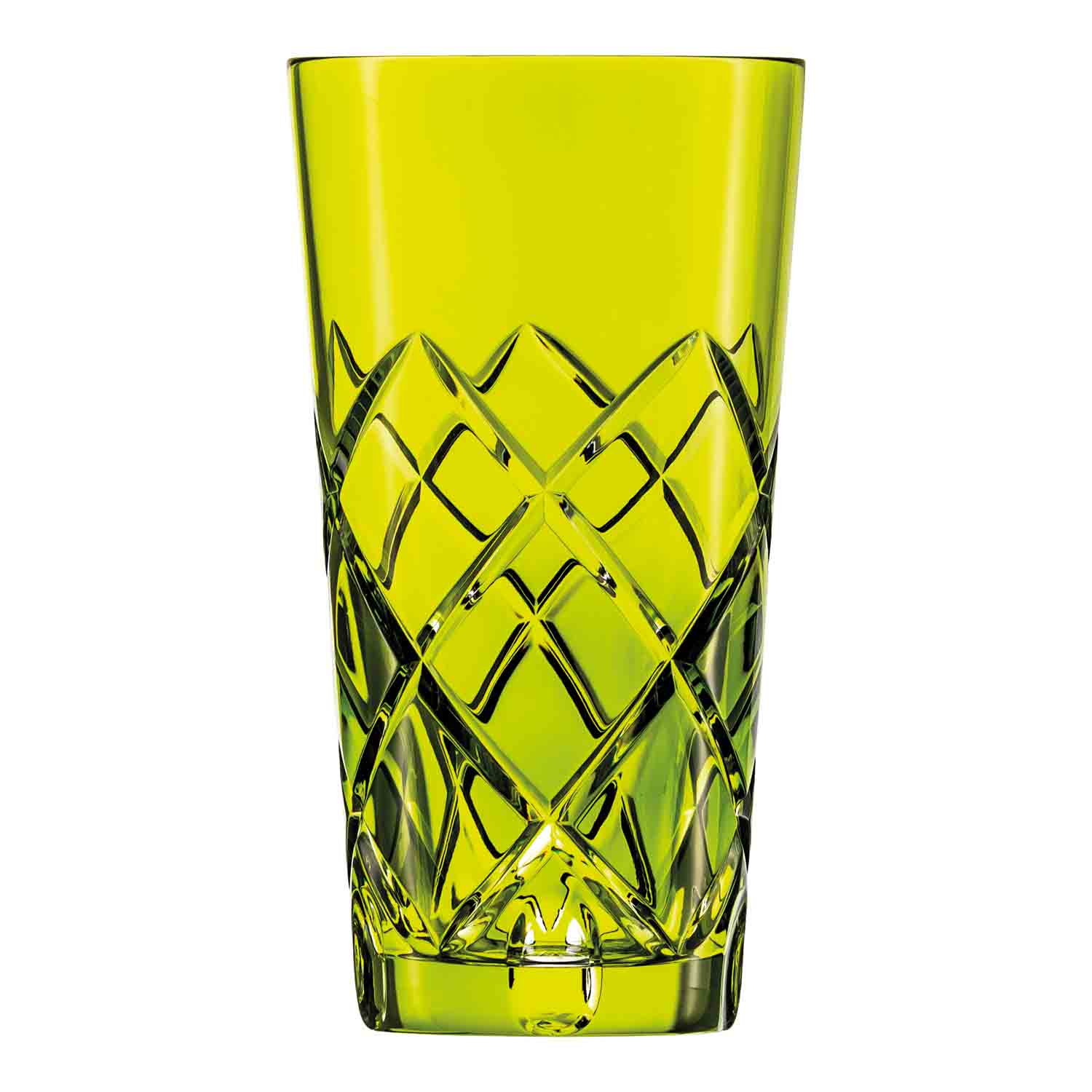 Trinkglas Kristall Sunline reseda (14 cm)