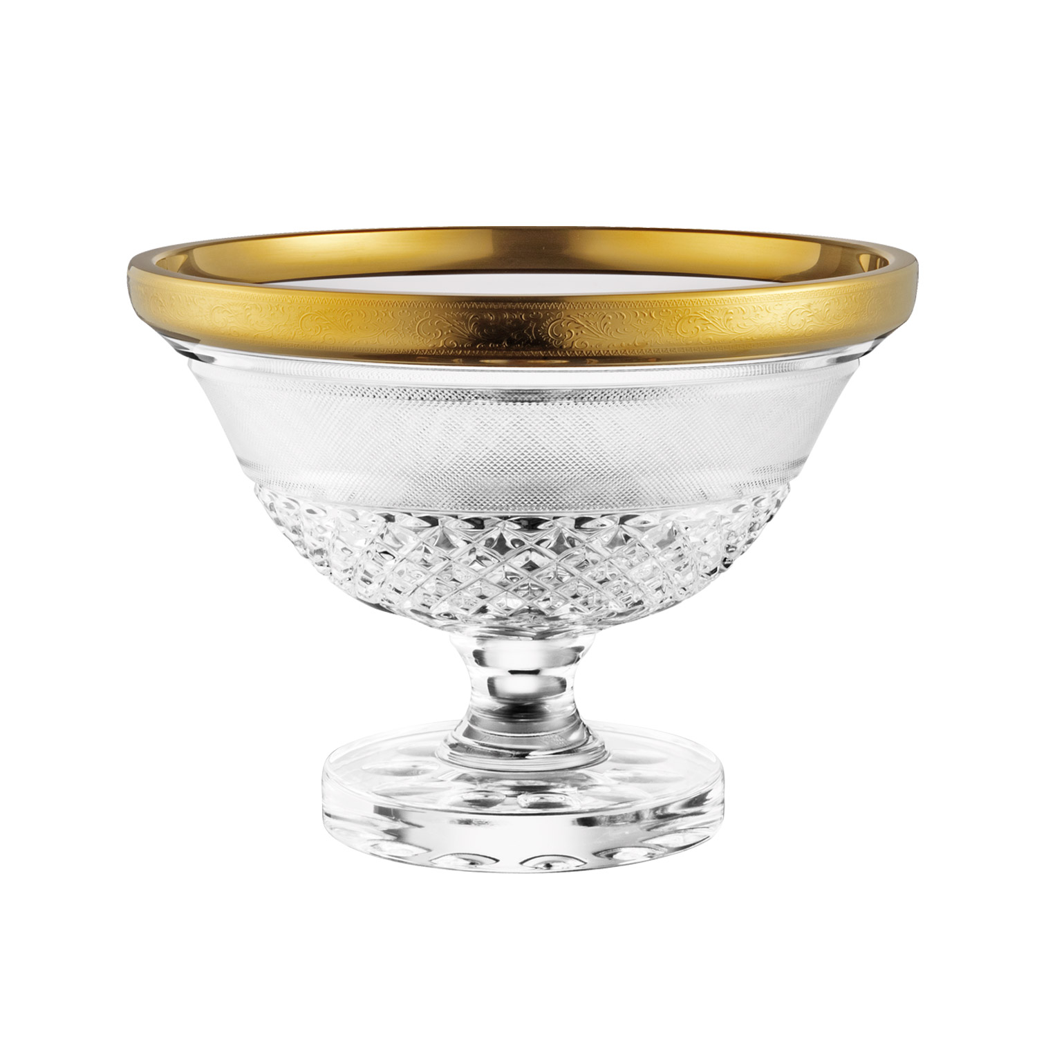 Schale Kristall Rococo clear (23 cm)