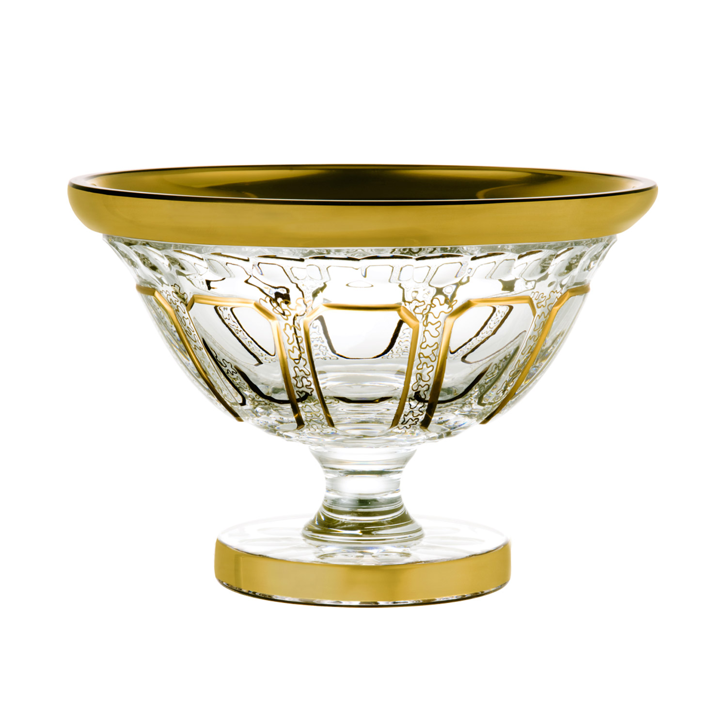 Schale Kristall Antike (23 cm)