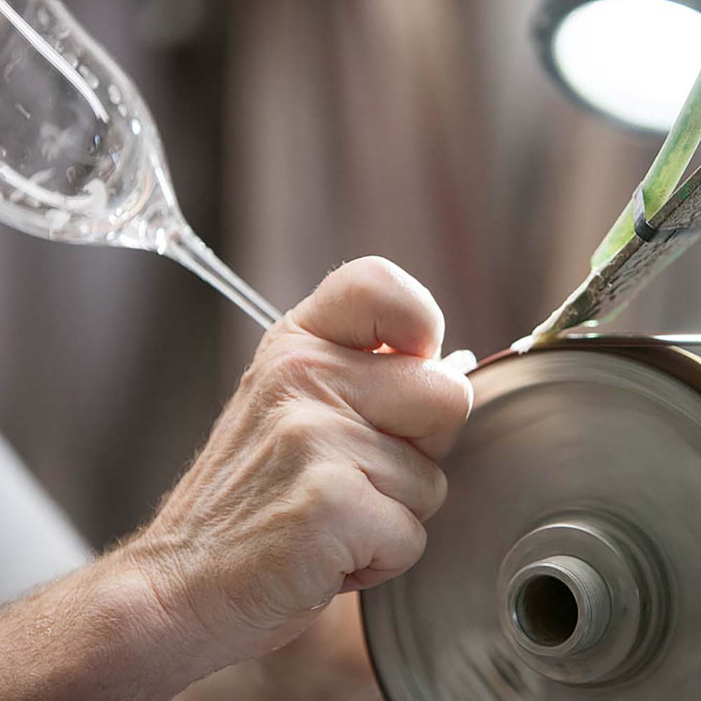 Ginglas Kristall Primerose Gold rubin (25,5 cm)