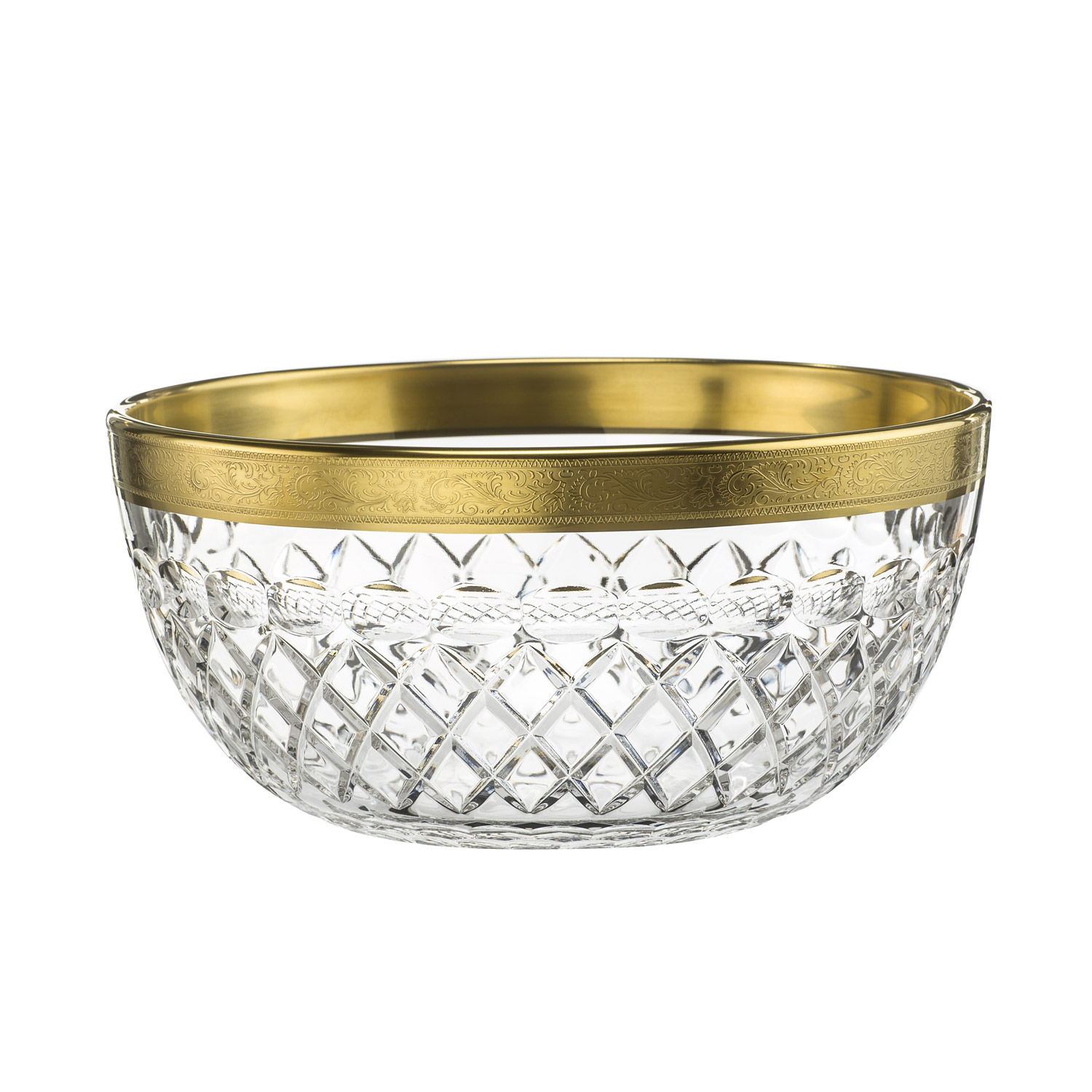 Schale Kristall Rococo (21 cm)