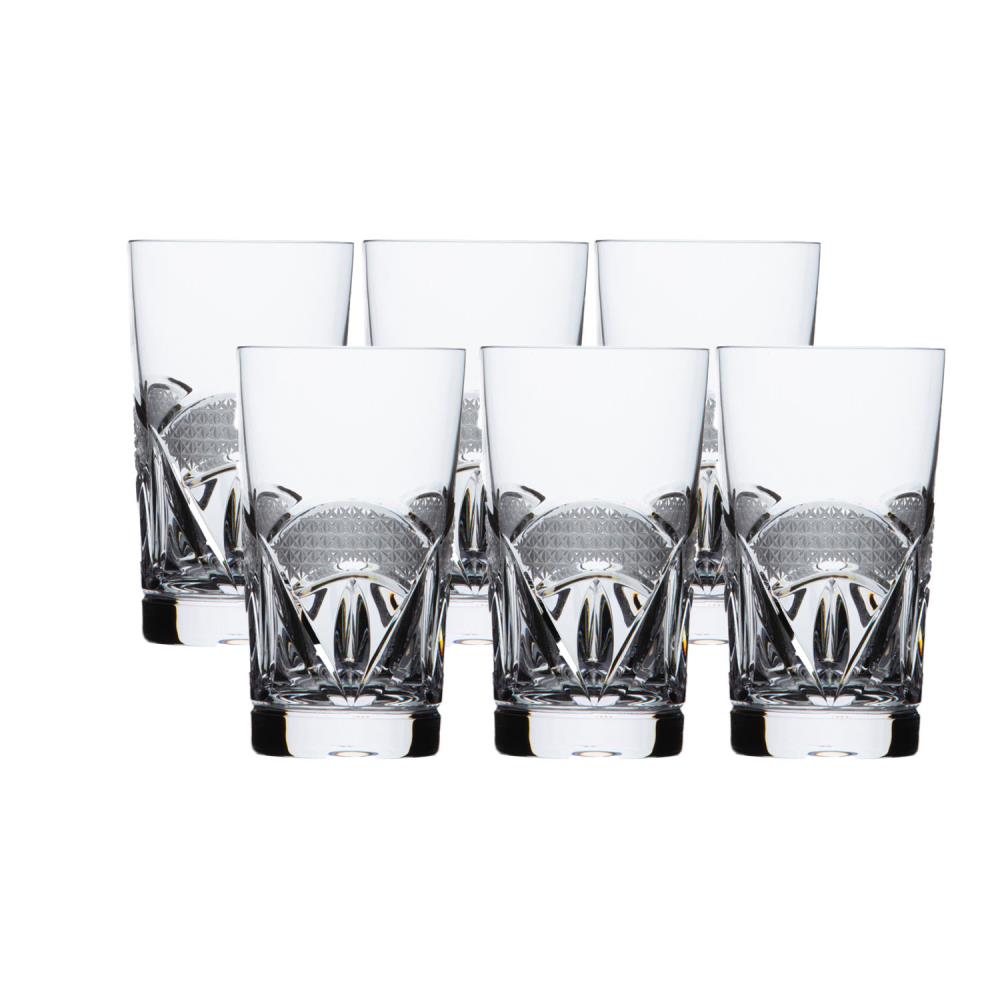 6er-Set Wasserglas Kristall Mon Plaisir clear (13,5 cm)