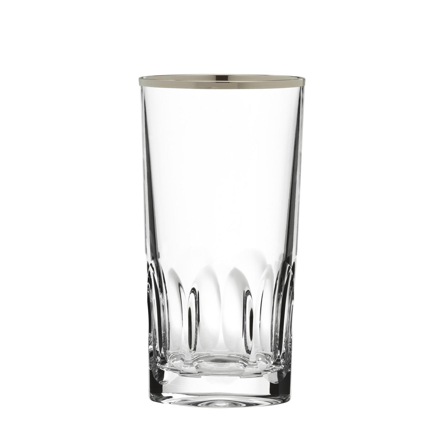Longdrinkglas Kristall Harmony Platin (14 cm)