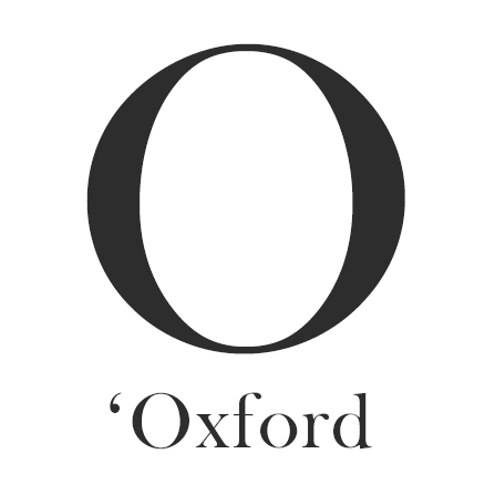 Buchstabe O, Monogramm, schwarzer Ring, Oxford Logo, Symbol O, Buchstabe O, Monogramm, schwarzer Buchstabe, Oxford Logo?, Typografie O