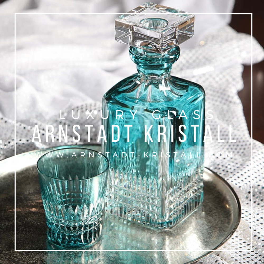 Whiskykaraffe Kristall Empire azur (25 cm)