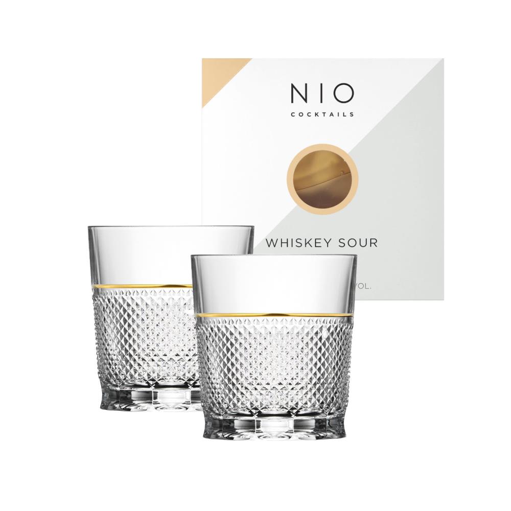 Whisky Cocktail Set Oxford Gold + NIO Whisky SOUR