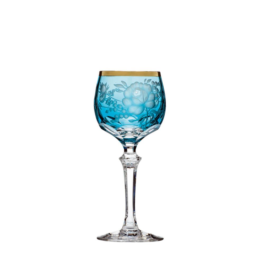 Likörglas Kristall Primerose-Gold azur (14,3 cm)