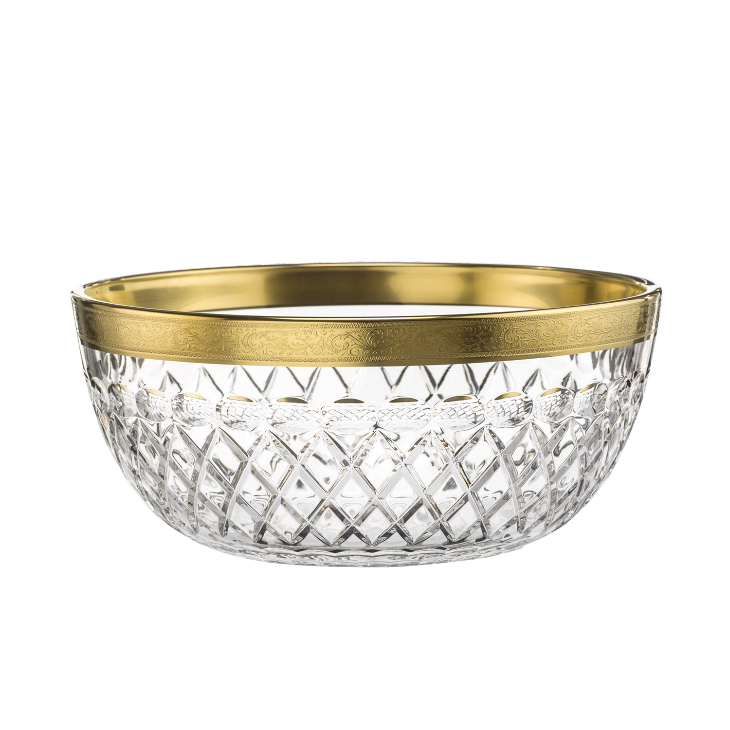 Schale Kristallglas Rococo (23 cm)