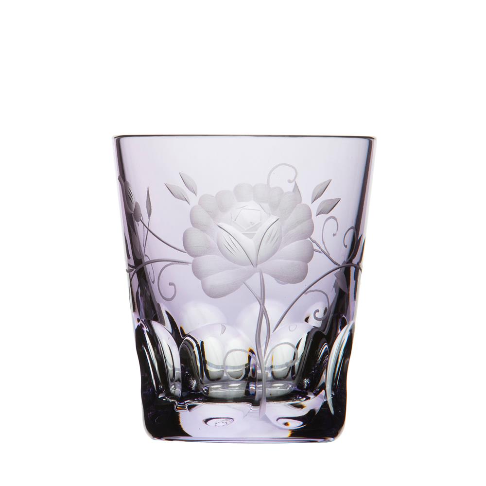 Becher Kristall Rose (9,5 cm)