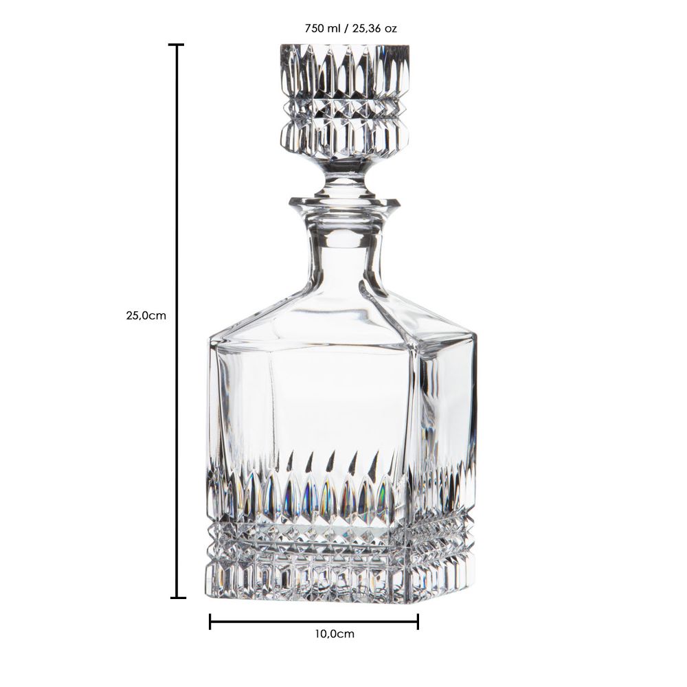 Whiskykaraffe Kristall Empire mit individueller Gravur