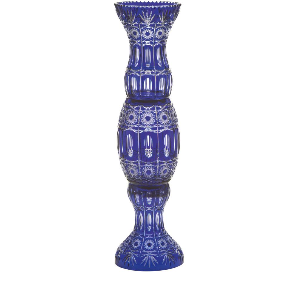 Bodenvase Kristall Dresden kobalt (112 cm)